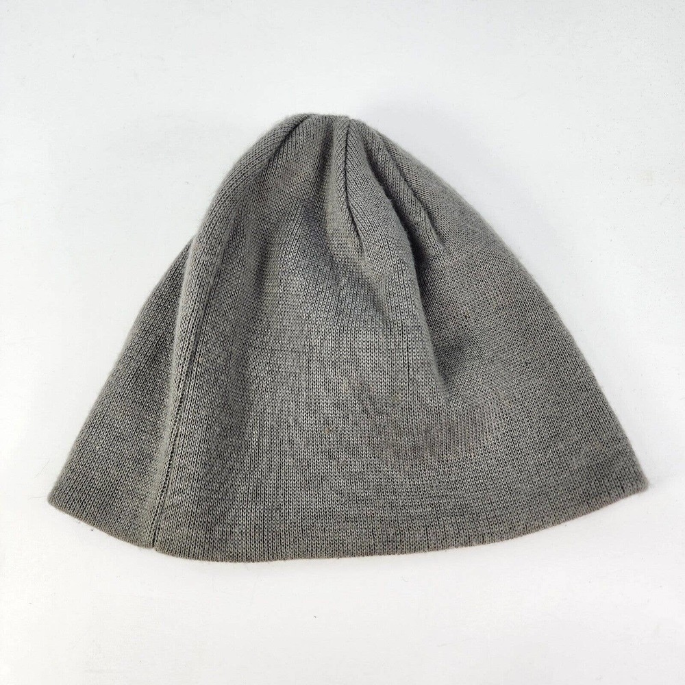 Burton Beanie Hat OS Knit Snowboarding Skiing Logo Black & Gray Snow hat - Picture 6 of 9